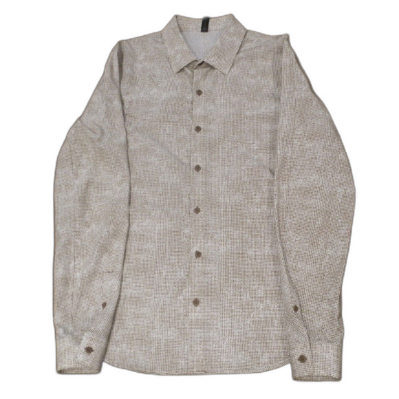 lululemon athletica Other - Lululemon Athletica Long Sleeve Button Down Khaki Brown Shirt Men's Size Medium